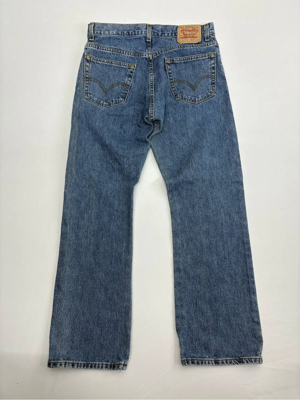 VTG Levi's 517 Jeans Mens 34x32 Blue Boot Cut Medium Wash Denim Pants Y2K 2006